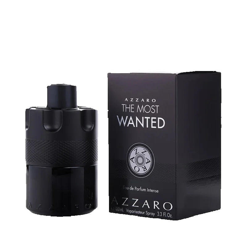 Azzaro The Most Wanted men Eau De Parfum Intense Spray 100ml Spicy Oriental Fragrance Original Long-Lasting Scent