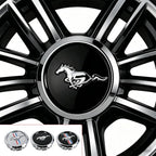 4Pcs 68mm For Ford Mustang Focus Fiesta Mondeo Kuga Ranger Shelby Car Styling Wheel Center Hub Caps Badge Hubcaps Accessories