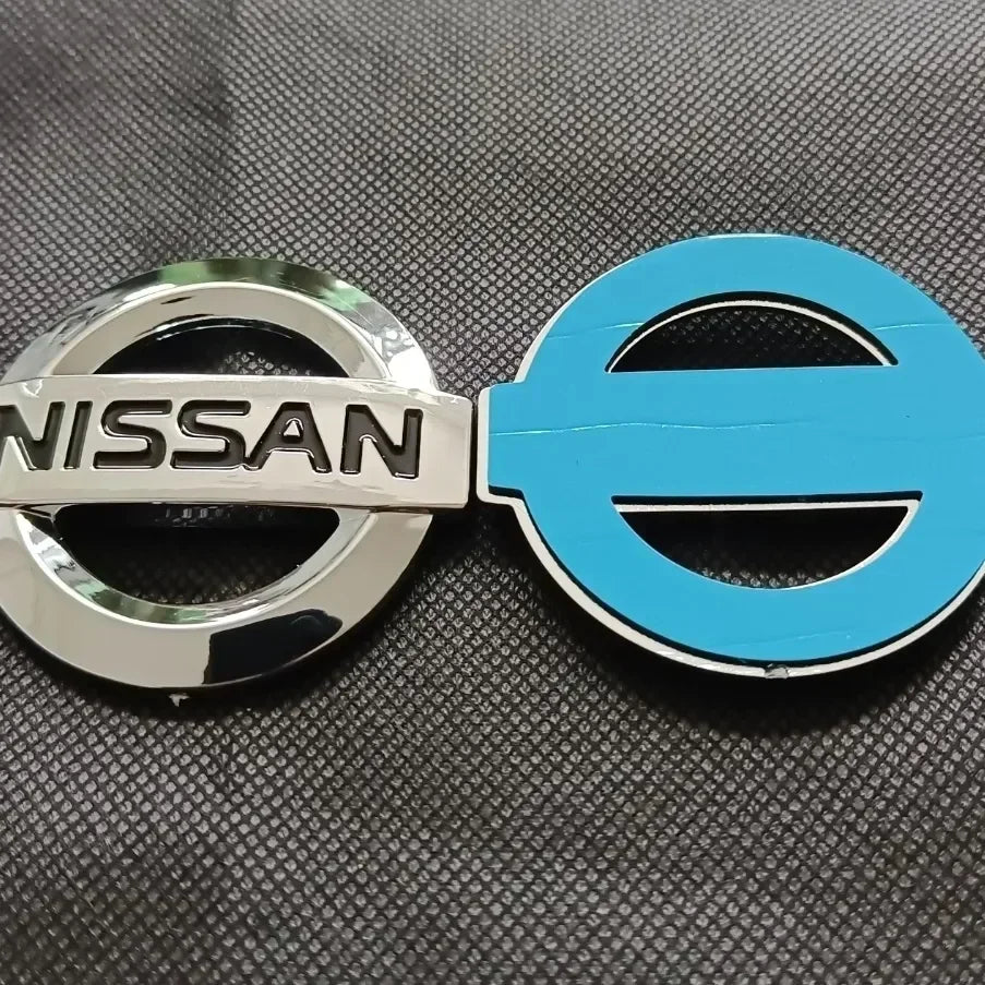 3D ABS New Emblem Car Front Rear Logo for Nissan Tiida Sentra Teana X Trail T30 T32 Almera Kicks Micra Qashqai J10 J11 Leaf Juke
