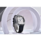 RollsTimi 2026 New Men's Watches Top Brand Luxury Oval Quartz Watch For Men Fashion Watch Man Waterproof VH31 Clock Gift Leathe