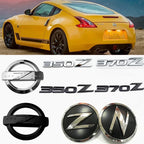 Car Rear Trunk Side Emblem Sticker for Nissan Z Logo 350Z 370Z X-Trail Qashqai Tiida Teana NV200 NP300 Sentra Altima Versa T32