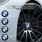 4Pc 65mm 56mm Wheel Center Caps Emblem Badge 50th Anniversary For BMW E39 E46 E90 E60 E87 E53 F10 F20 F30 M X3 X5 X6 Accessories