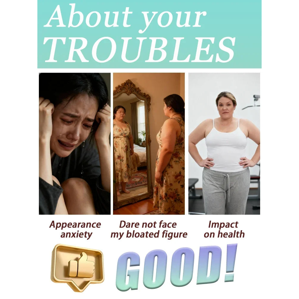 Reduce your worries and stop constantly fretting about your figure.