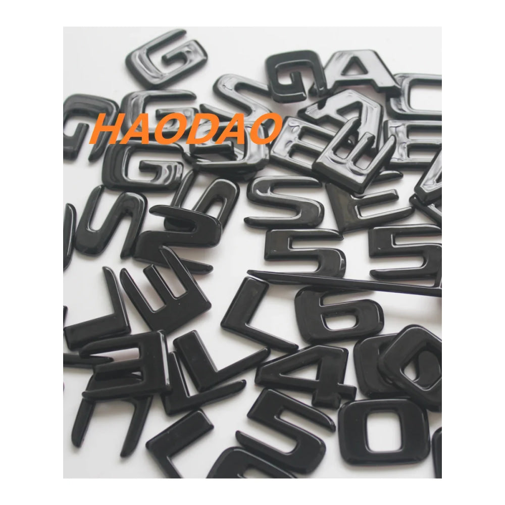 Gloss Black for Mercedes Benz GLE Coupe C292 W166 W167 GLE250d GLE350de GLE300d GLE350e GLE350d GLE400d GLE500e 4MATIC Emblems