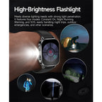 2026 New Model Uric Acid & Lipid Health Analysis Smart Watch Men ECG+PPG Bluetooth Call 2.01-inch Flashlight Smartwatch Women
