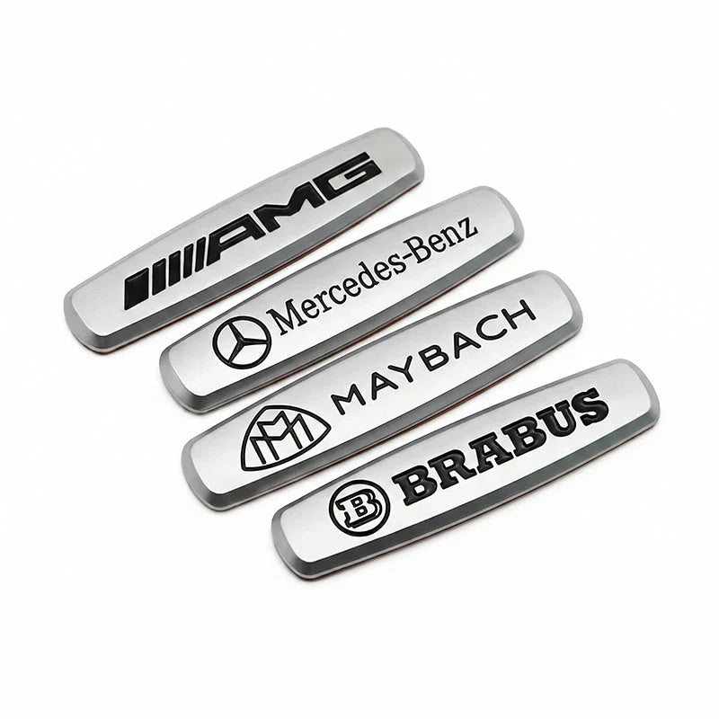 3D Metal Seat Sticker Badge Sticker Interior Sticker For Mercedes-benz AMG Maybach Brabus GLB GLC GLE GLS CLS CLA W215 W205 W463