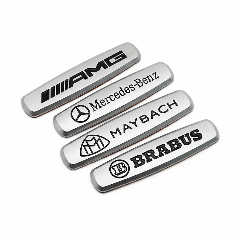 3D Metal Seat Sticker Badge Sticker Interior Sticker For Mercedes-benz AMG Maybach Brabus GLB GLC GLE GLS CLS CLA W215 W205 W463