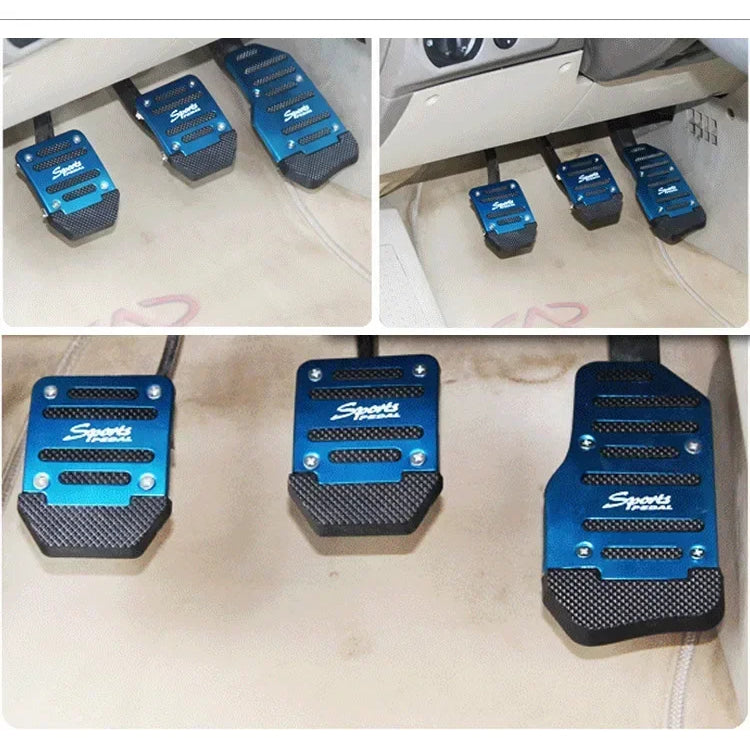 Automotive universal anti-skid pedal cover, interior modification, pedal personality modification accessories, anti-skid pedal