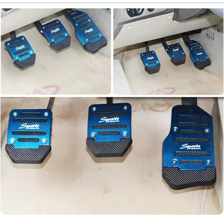 Automotive universal anti-skid pedal cover, interior modification, pedal personality modification accessories, anti-skid pedal