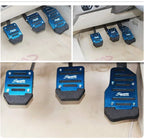 Automotive universal anti-skid pedal cover, interior modification, pedal personality modification accessories, anti-skid pedal