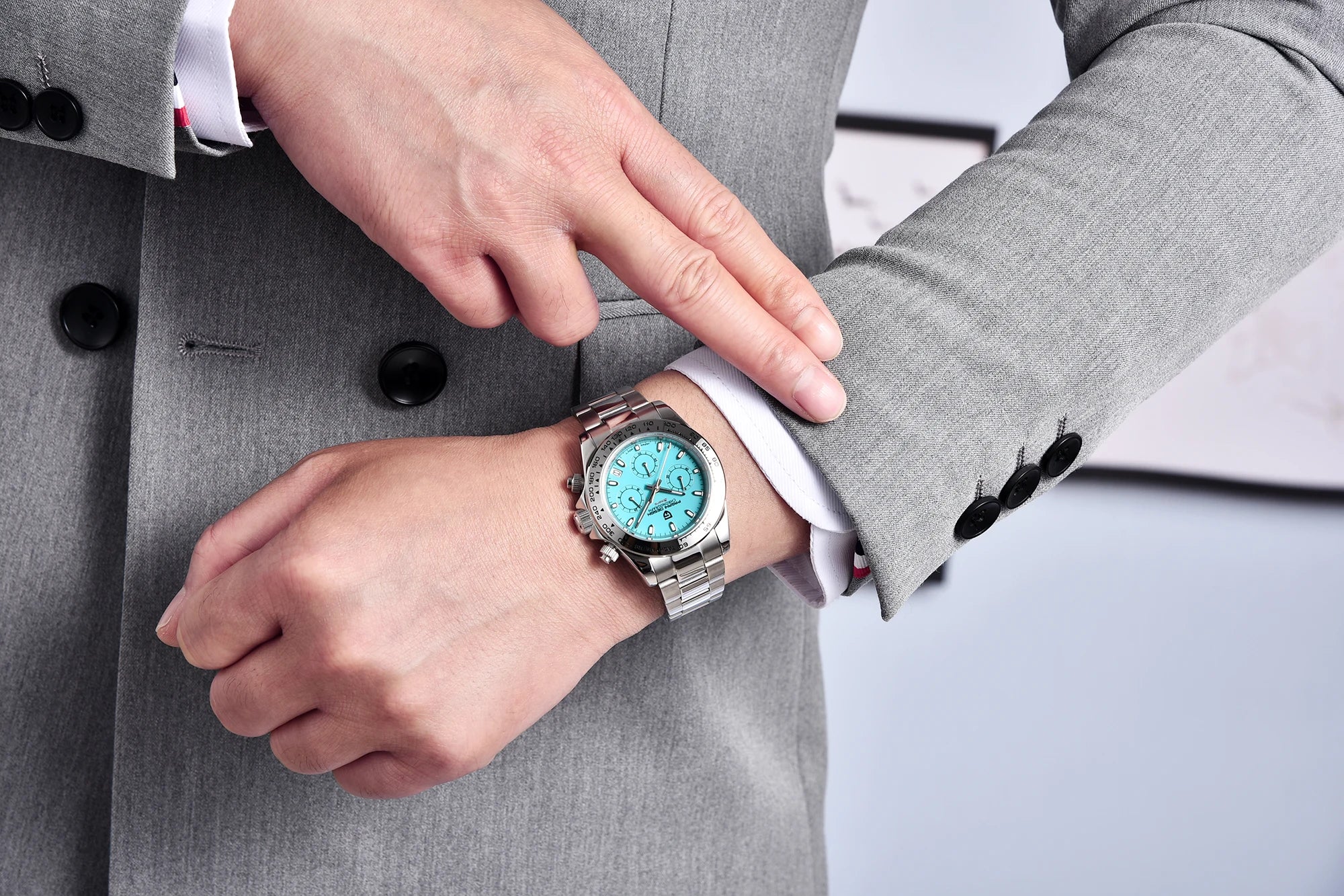 2026 Pagani Design PD1727 Night Light Men's Watch Sapphire Glass Stainless Steel Waterproof Relief  relogio masculino watches