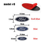 Ford Logo Front Grille Logo Hood Badge Emblem Auto Replacement Accessories For Focus mk2 mk3 Fiesta F150 F250 Ranger Mondeo mk4