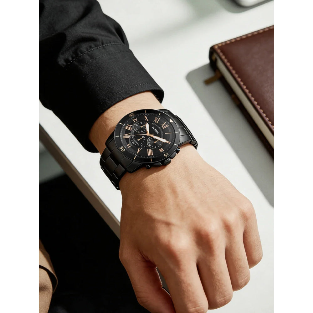 Fossil FS5374 Luxury Men's Watch Sport Quartz Chronograph Waterproof Luminous Stainless Steel Wristwatch Relogio Masculino