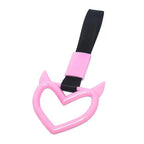 JDM Train Bus Handle Hand Strap Ring Heart Styling Drift Charm Strap Drift Auto Warning Ring Car Strap Car Rear Bumper Supplies