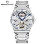 PAGANI DESIGN New 42MM Hollow Tourbillon Luxury Men Mechanical Watch Sapphire Glass Automatic Watches For Men Relojes hombres