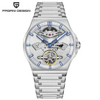 PAGANI DESIGN New 42MM Hollow Tourbillon Luxury Men Mechanical Watch Sapphire Glass Automatic Watches For Men Relojes hombres