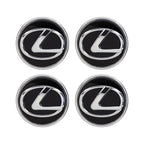 4pcs 62mm Car Wheel Center Hub Cap Rim Dustproof Cover Emblemem For Lexus RX NX UX GX ES260 ES300 LS500 IS250 RX350 LX570 LX600