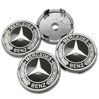 4Pcs 60mm 75mm Car Wheel Center Hub For Mercedes Benz AMG class W205 W203 GLC GLK W206 W220 W211 A180 Cap Rim Cover Accessories