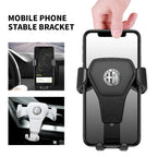Car Mobile Phone Holder Air Outlet Gravity Sensor Auto Accessories For Alfa Romeo Giulia Stelvio Giulietta 156 159 147 Mito Brer