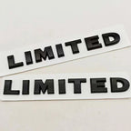 New 1Pcs 3D ABS Logo LIMITED Car Side Fender Rear Trunk Emblem Badge Sticker Decals For JEEP Wrangler Compass Commander Cherokee