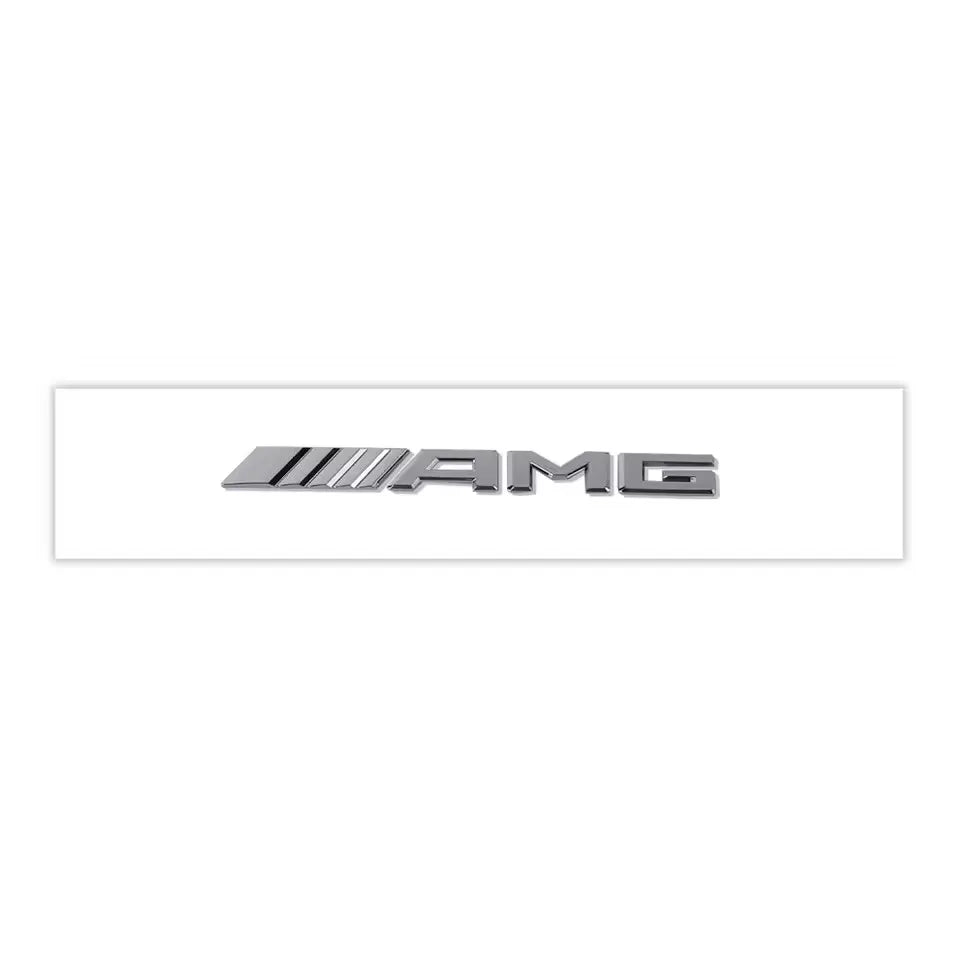 1pc 3D ABS Car Rear Trunk Badge Decal Letters Sticker For Mercedes Benz AMG A B C E G CLA C63 C63S E53 GT SLK W176 W205 W177