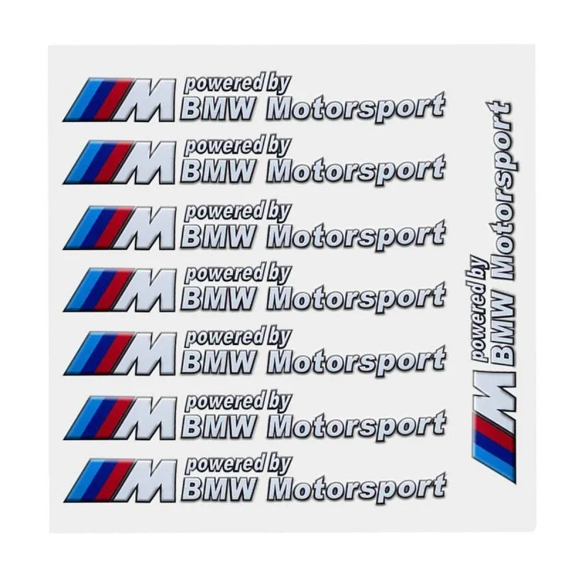 Car Decoration Strip Trunk Sticker Decals Decal For Bmw M Power Performance E93 F10 F20 F30 F40 F25 F26 F31 M3 M5 X1 X3 X5 X6 X7