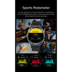 2026 New ECG AI Health Smartwatch for Men 1.53"AMOLED BP/Heart Rate Monitor BT Call IP68 Waterproof Smart Watch for Android IOS