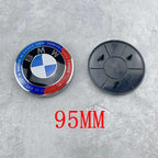 ABS Front Hood Badge For BMW New 7 Series G11 G12 G70 G07, 735Li 740Li 760i, 95MM Car Front Logo Emblem, Auto Replacement Access