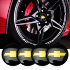 4pc 56mm Car Wheel Center Hub Caps Sticker for Chevrolet Cobalt Captiva Trax Malibu Epica Silverado Trailblazer Corsa Volt Onix