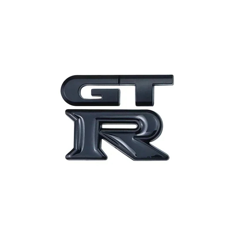 For Nissan Nismo GT-R, R32, R33, R34, R35, 370Z Accessories 1pcs GTR Car Logo Emblem Metal Stickers R GT Decals Badge Labeling