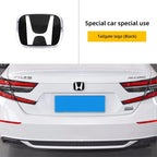 Car Logo Badge Front Grille Trunk Steering Wheel Decoration Accessories For Honda Fit GK5 HRV Vezel Accord Civic Cars Emblem