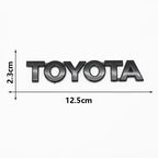 3D ABS TOYOTA Emblem Badge Car Sticker Car Trunk Sticker For Toyota Chr Corolla Camry Yaris Hilux Prius Avensis Auris Prado TRD