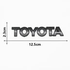 3D ABS TOYOTA Emblem Badge Car Sticker Car Trunk Sticker For Toyota Chr Corolla Camry Yaris Hilux Prius Avensis Auris Prado TRD