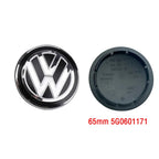Abs - 4pcs 55mm 56mm 65mm 70mm Car Styling Wheel Center Cap Hub Covers Badge Accessories For VW Volkswagen 3B7601171 1J0601171