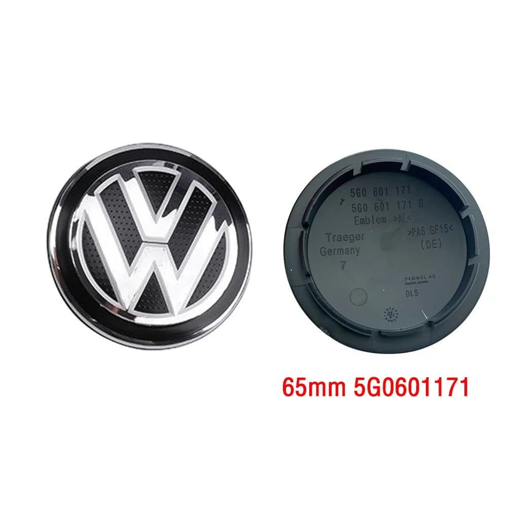 Abs - 4pcs 55mm 56mm 65mm 70mm Car Styling Wheel Center Cap Hub Covers Badge Accessories For VW Volkswagen 3B7601171 1J0601171
