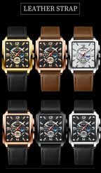 BINBOND Luxury quartz wristwatches luminous waterproof auto date chronograph men's watch business sport fashion casual reloj