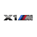 5.5cm for M logo new gray ABS sticker trunk badge for BMW X1M X2M X3M X4M X5M X6M X7M M1M2M3M4M5M6M7M8