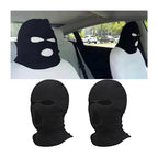Universal Car Headrest Cover Car Seat Face Mask Ski Mask Halloween Christmas Funny Decoration for Tesla BMW Ford Volkswagen Kia