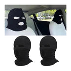 Universal Car Headrest Cover Car Seat Face Mask Ski Mask Halloween Christmas Funny Decoration for Tesla BMW Ford Volkswagen Kia