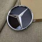 3D Star Badge Car Grill Emblem Front Logo for Mercedes Benz W204 W205 W213 X253 a B C E S CLA GLB GLC GLE GLS Vehicle Accessorie