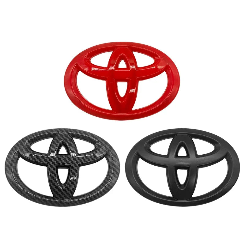 Car steering wheel sticker logo badge decoration For Toyota Hilux Prius Avensis Auris Verso Corolla Camry