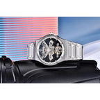 PAGANI DESIGN New 42MM Hollow Tourbillon Luxury Men Mechanical Watch Sapphire Glass Automatic Watches For Men Relojes hombres