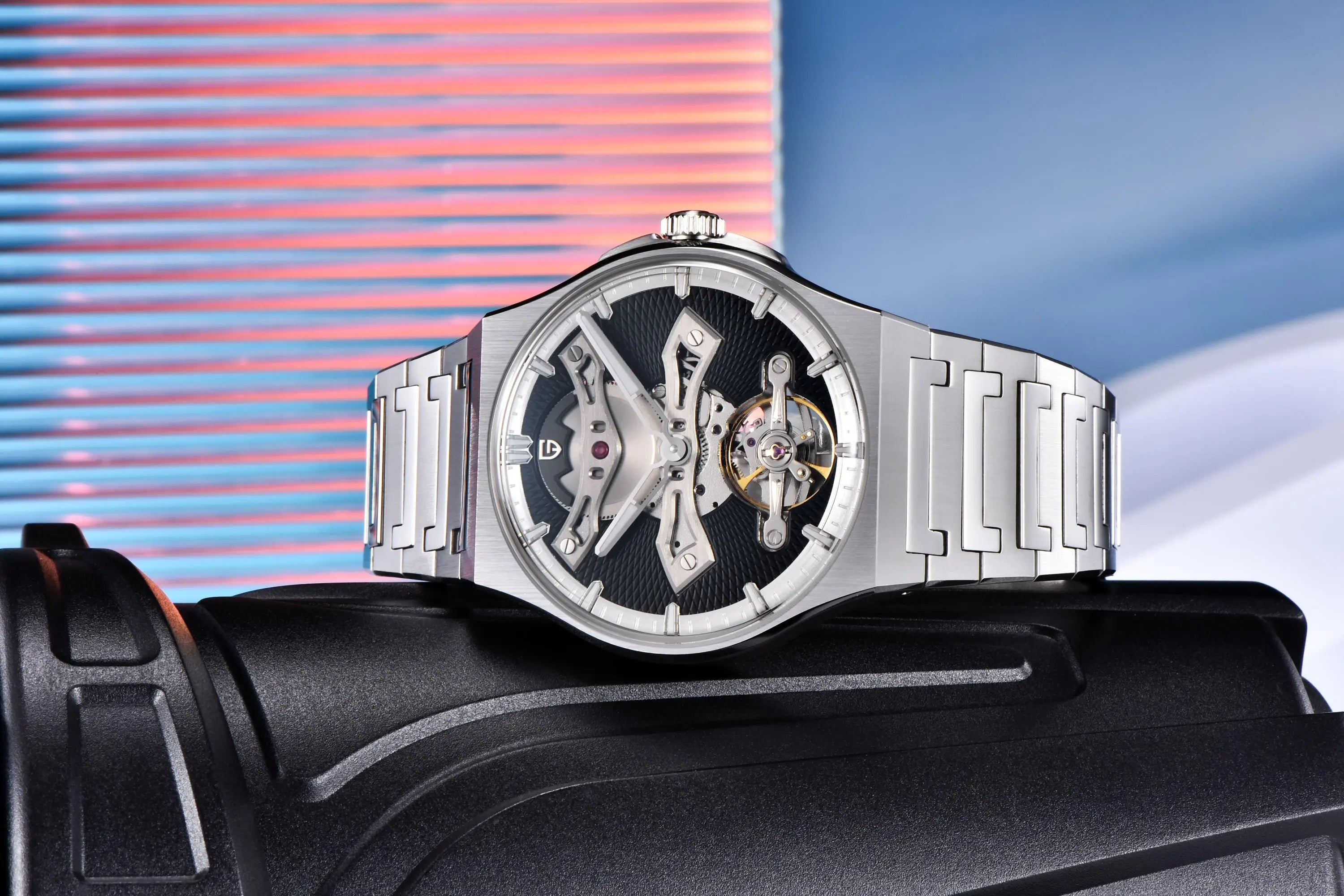 PAGANI DESIGN New 42MM Hollow Tourbillon Luxury Men Mechanical Watch Sapphire Glass Automatic Watches For Men Relojes hombres