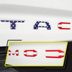Dedicated  Tacoma 2016, 2017, 2018, 2019, 2020 Tailgate 3D Letter Cover Emblem Car Sticker Design Car Accessories Sticker