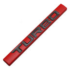 3D Metal Turbo Logo Car Rear Trunk Emblem Badge Sticker Accessories For Audi Volkswagen Ford Nissan Toyota Honda Jeep Volvo Opel
