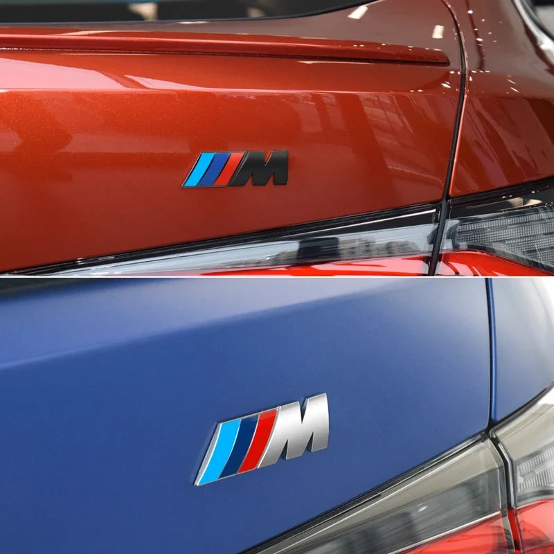 3D Metal Car Rear Trunk Emblem For BMW M Power E39 E46 E30 E36 G20 E87 E60 E90 Tail Letter Sticker Decoration
