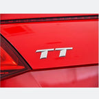 3D ABS Chrome Black TT Logo Car Rear Trunk Emblem Badge Sticker Decals for Audi TT RS MK1 8N 8J MK3 8S MK2 Accessories
