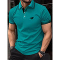 Nueva camiseta para hombre, Polo clásico de manga corta, camiseta informal de verano con solapa de botón, Polo informal de S-3XL súper grande