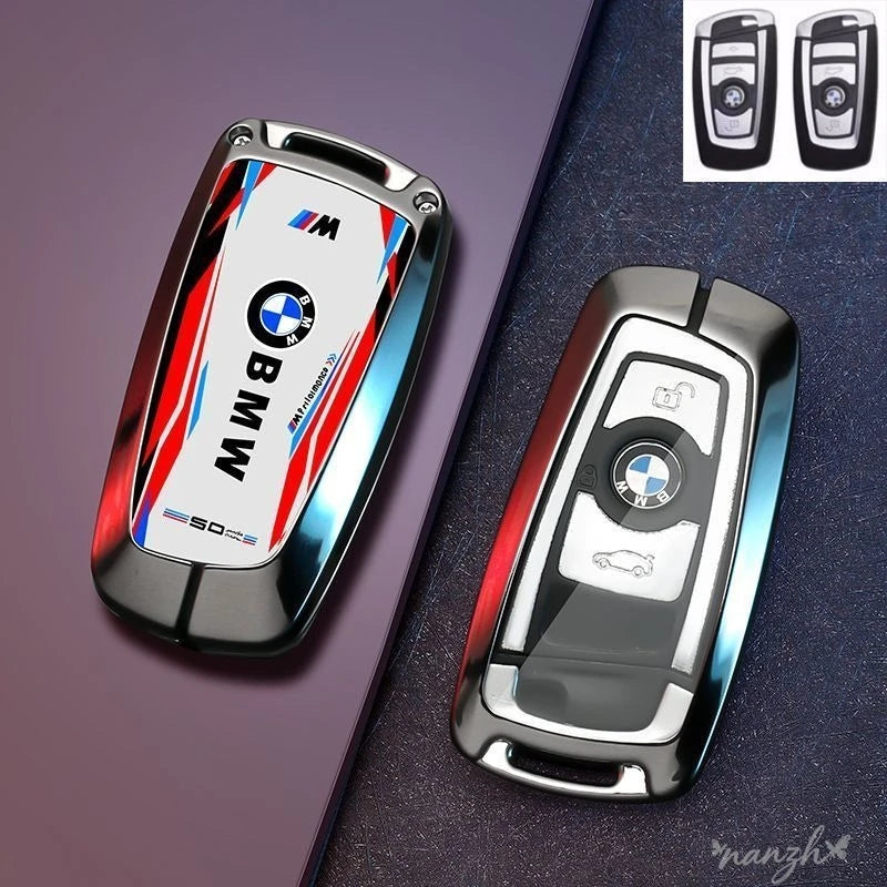 Car Remote Key Case Cover Shell Protector For BMW M Performance F30 F20 F10 F18 F22 F01 X3 X4 F06 F02 M3 M5 Auto Accessories