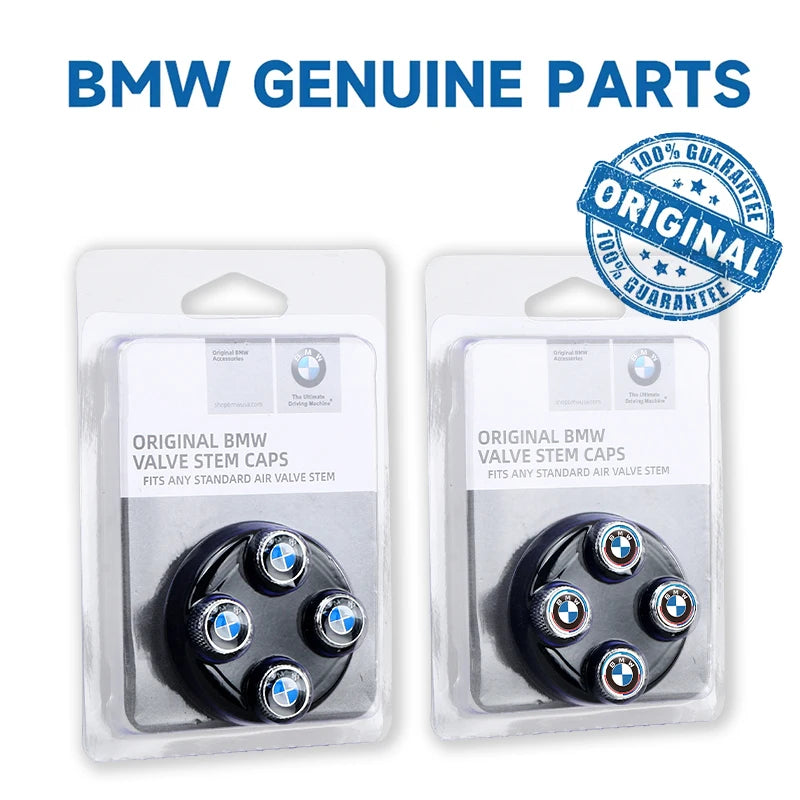 QMM-8685 Car Aluminum Wheel Tire Valve Stem Caps Airtight Covers For BMW M 50th Anniversary Celebration E46 E90 E60 F30 E39 E36